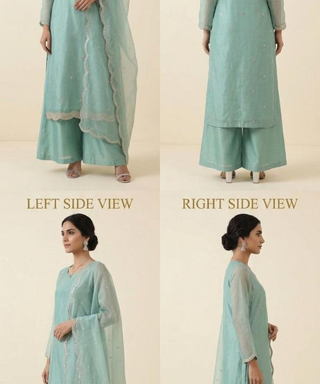 High-grade Pure Organza, which provides a stiff yet lightweight structure that holds its shape beautifully