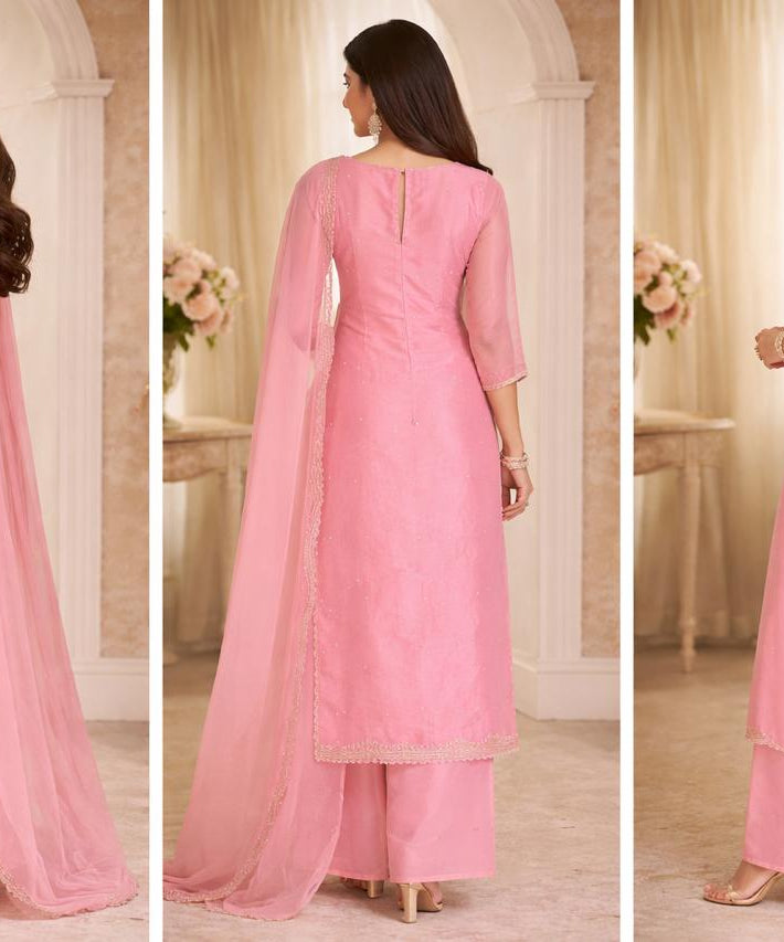 High-grade Pure Organza, which provides a stiff yet lightweight structure that holds its shape beautifully