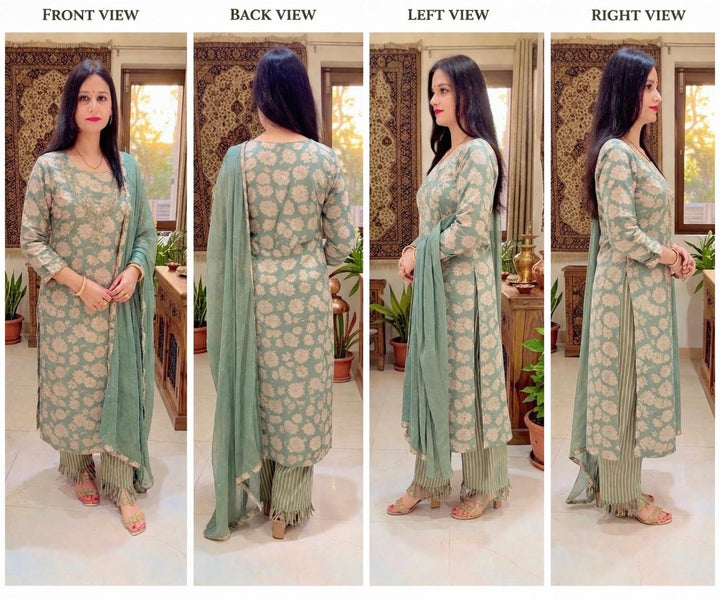 Muslin Suit Set